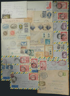 BRAZIL: 23 Covers Or Cards With Postages That Include Commemorative Stamps, Some Very Interesting, Fine General Quality, - Prephilately