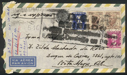 BRAZIL: Express Cover Sent From Brasilia To Porto Alegre On 16/OC/1961 With Interesting Mark Applied On Front! - Préphilatélie