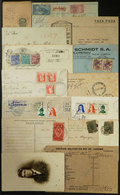 BRAZIL: Lot Of Covers, Cards, Postal Stationeries, Etc., Some Very Interesting, Low Start! - Collections, Lots & Séries