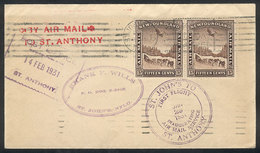 CANADA - NEWFOUNDLAND: 29/JA/1931 St. John's - St. Anthony: First Flight, With Special Handstamp And Arrival Mark, Very  - 1908-1947