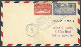 DOMINICAN REPUBLIC: 9/JA/1929 Santo Domingo - Miami, First Flight By PAA, With Arrival Backstamp Miami 10/JA, VF Quality - Dominicaanse Republiek