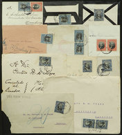 ECUADOR: 11 Covers, Wrappers, Etc. Sent To Germany In 1915, Interesting! - Ecuador