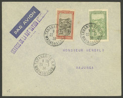 MADAGASCAR: 22/MAR/1936 Tananarive - Majunga, First Flight, Cover Of Excellent Quality! - Madagascar (1960-...)