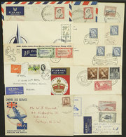 NEW ZEALAND: 13 Covers Of Circa 1940 To 1966, Most Are FIRST FLIGHTS Or Special Flights, Very Fine General Quality. IMPO - Covers & Documents