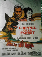 L' Appel De La Forêt Charleton Heston, M. Mercier...1972 - Affiche 120x160 - TTB - Manifesti & Poster