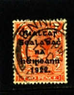 IRELAND/EIRE - 1922  2d  (Die II)  OVERPRINTED THOM  WIDER DATE  SG 50 FINE USED - Used Stamps