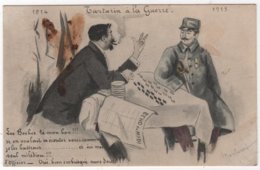 CPA TARTARIN à La Guerre 1915 Illustrateur Monwart Jeu Dominos Journal Echo Du Midi Militaria WWI - Weltkrieg 1914-18