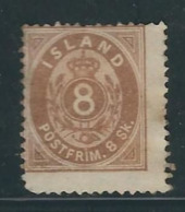 ISLANDE  N° 4 * - Unused Stamps