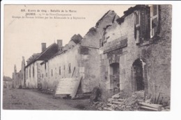 88 - Guerre De 1914 - Bataille De La Merne - JOCHES. Groupe De Fermes Brûlées Par Les Allemands Le 9 Septembre - Weltkrieg 1914-18