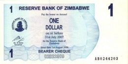ZIMBABWE 1 DOLLAR 2006 P-37a UNC [ZW128a] - Zimbabwe