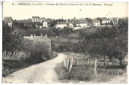 VERNEUIL - Chemin Du Moulin à Vent Et Vue Sur Le Hameau - Paysage - Verneuil Sur Seine