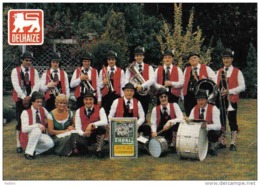 Carte Postale Belgique  Izegem  Blaaskapelle THORIZ Orchestra  Super Delhaize Trés Beau Plan - Izegem