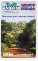 GUINEE EQUATORIALE REF MV CARDS EQG-14 Unicom Sogea - Guinea Ecuatorial