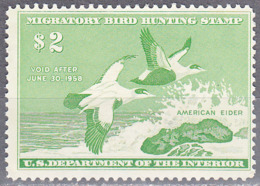 UNITED STATES     SCOTT NO RW24    MNH     YEAR  1957 - Duck Stamps