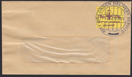 GB 1971 POSTAL STRIKE - City Of London Cover. - Local Issues