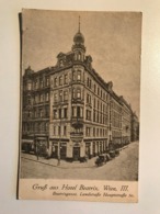 Austria Österreich Wien Vienna III Hotel Beatrix Small Shop Geschäft 11628 Post Card Postkarte POSTCARD - Ringstrasse