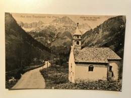 Austria Österreich Tannheim Tannheimer Tal Tirol Kapelle Am Gachtpass Valley 11644 Post Card Postkarte POSTCARD - Tannheim