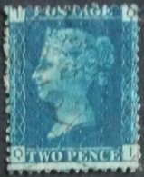 Gran Bretaña: Año. 1858-70  Reina Victoria (Filig, Corona Tipo. 4) Dent. 14 - Oblitérés
