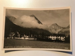 Austria Österreich Tirol Pertisau Am Achensee Fürstenhaus Steam Ship RPPC Real Photo 11653 Post Card Postkarte POSTCARD - Pertisau