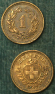 M_p> Svizzera 1 Rappen 1938 Rame - 1 Centime / Rappen