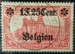 BELGIUM UNDER GERMAN OCCUPATION 1916 - Canceled - Mi 11 - 1F25Cent. - Besetzungen 1914-18