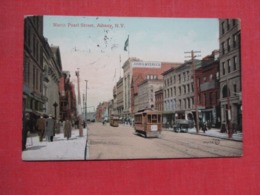 Trolley On North Pearl Street    New York > Albany---- Ref-- 3698 - Albany