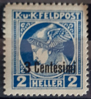 AUSTRIA 1918 - MLH - ANK 20 - KuK Feldpost Zeitungsmarke Italien - Unused Stamps