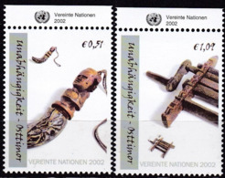 UNO-Wien, 2002, 361/62, Unabhängigkeit Osttimors.  MNH **, - Nuevos
