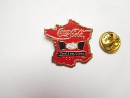 Beau Pin's , Coca Cola , 1991 , Carte De France - Coca-Cola