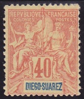 Diego-Suarez N° 47 Neuf * - Voir Verso & Descriptif - - Unused Stamps