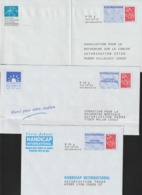 Lot De 3 Enveloppes PAP - Neuf ** - N° 3734A  Marianne De Lamouche - Philaposte - Voir Les 2 Scannes Et Les Détails - Prêts-à-poster:Answer/Lamouche