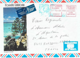 Nelle Calédonie Nouméa Magenta 07 10 94 Vignette Illustrée  " G 3pc - Briefe U. Dokumente