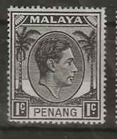 Malaysia - Penang, 1949, SG   3, MNH - Penang