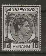 Malaysia - Penang, 1949, SG   3, Mint Hinged - Penang