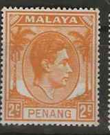 Malaysia - Penang, 1949, SG   4, Mint Hinged - Penang