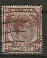 Malaysia - Penang, 1949, SG   6, Used - Penang