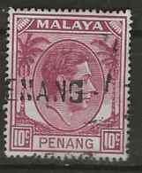 Malaysia - Penang, 1949, SG 11, Used - Penang