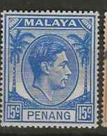 Malaysia - Penang, 1949, SG 13, Mint Hinged - Penang