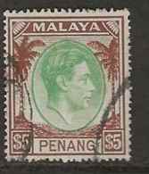 Malaysia - Penang, 1949, SG 22, Used - Penang