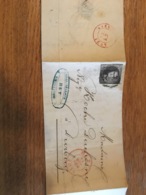 Lettre De Huy Pour Durbuy 1857 - 1849-1865 Medaillons (Varia)