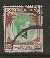 Malaysia - Penang, 1949, SG 22, Used - Penang