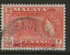 Malaysia - Penang, 1957, SG 45, Used - Penang