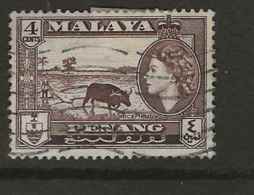 Malaysia - Penang, 1957, SG 46, Used - Penang
