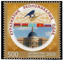 Kazakhstan 2019. 5th Anniversary Of Eurasian Economic Union(Flags). 1v:500 - Kazakistan