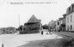 VIRY CHATILLON - La Rue Carnot Et Les Quais à Châtillon - Viry-Châtillon