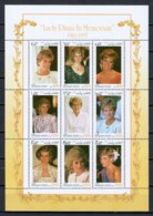 Afghanistan 1998 Kleinbogen 1775-1783 MNH LADY DIANA - Famous Ladies