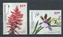 GER - ARGENTINE 2011 - Yvert 2923/24 - Fleur Orchidee - Neuf ** (MNH) Sans Trace De Charniere - Nuovi