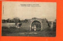 Militaire - Campagne Du Maroc (1907-1908) CASBAH BEN AHMID - Ruines Près Des Jardins - Guerres - Autres