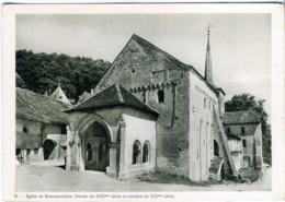 SVIZZERA  SUISSE  VD  ROMAINMÔTIER-ENVY  Eglise  Porche Et Narthex - Romainmôtier-Envy