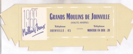 CALENDRIER 1966, GRANDS MOULINS DE JOINVILLE  DPT 52 - Grand Format : 1961-70